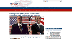 Desktop Screenshot of dividedstates.com